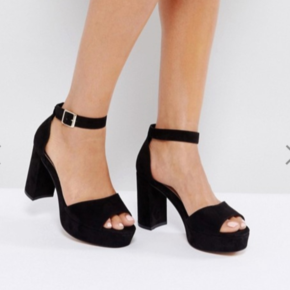 ASOS HEIDI Block Heeled Sandals